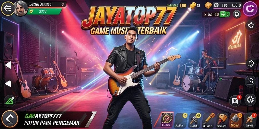 Screenshot JAYATOP77 menampilkan gameplay musik yang menarik dan interaktif.