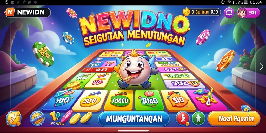 Gameplay seru dan interaktif pada aplikasi Bingo NEWIDN.