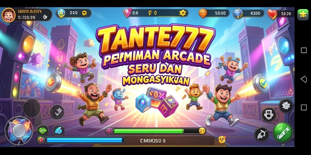 Gameplay seru dan menarik dari TANTE777 saat dimainkan.