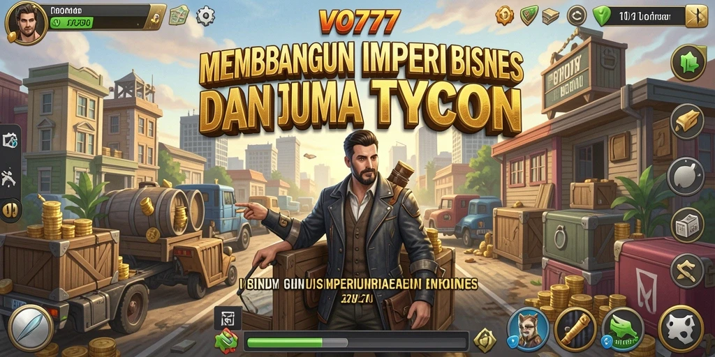 Screeshot gameplay VO777 yang menunjukkan keseruan mengelola bisnis Tycoon.
